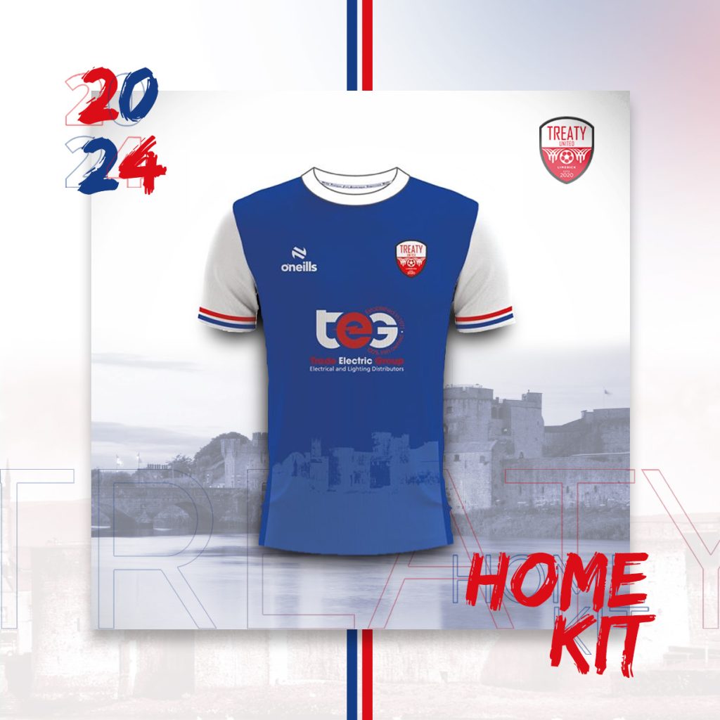 Blue Treaty United Home Jersey