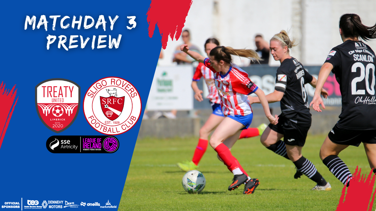 Featured image for “Matchday 3 Preview – Treaty United -v- Sligo Rovers”
