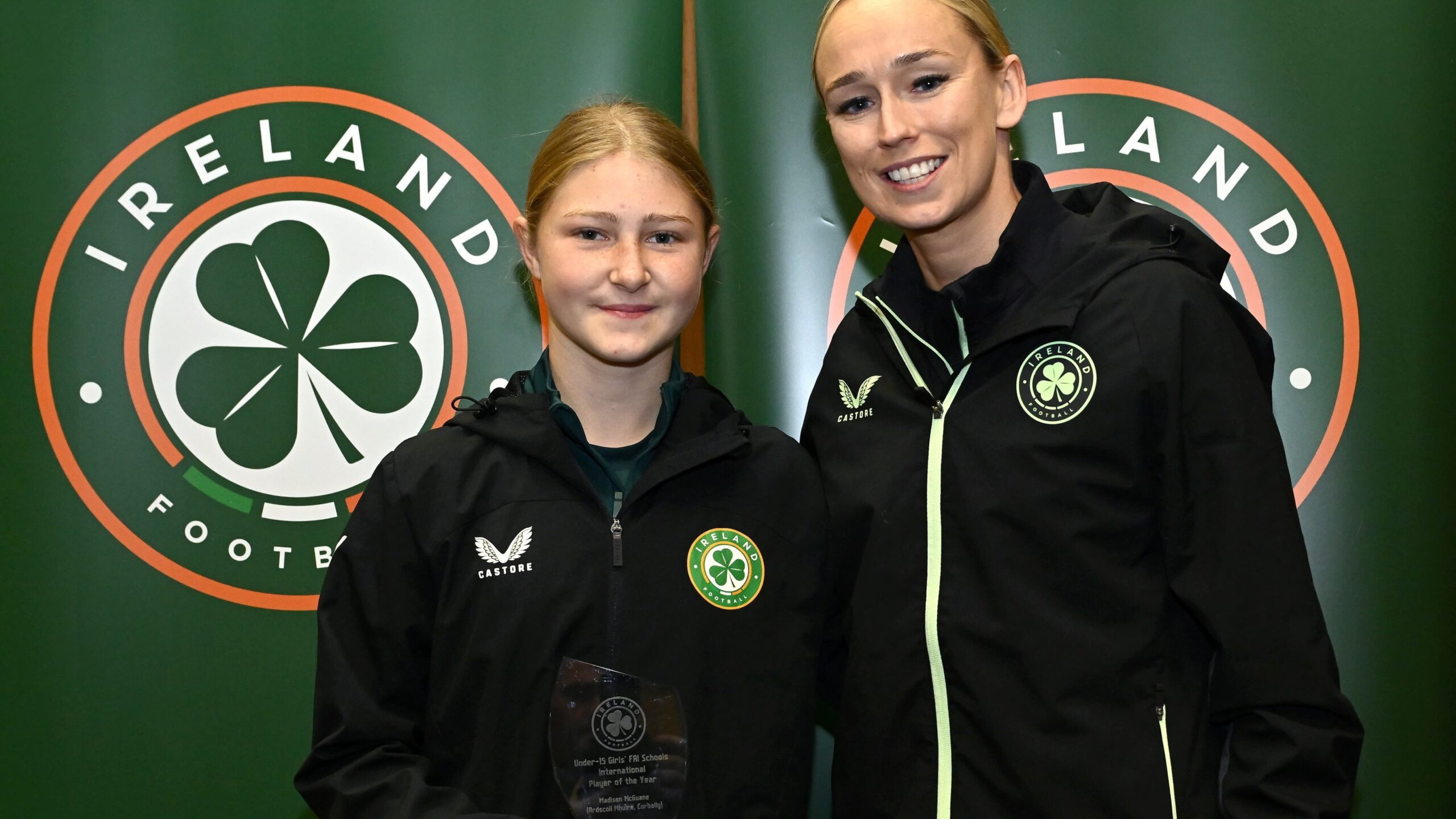 Featured image for “Madison McGuane Wins Under-15 Girls’ FAI Schools International Player of the Year”