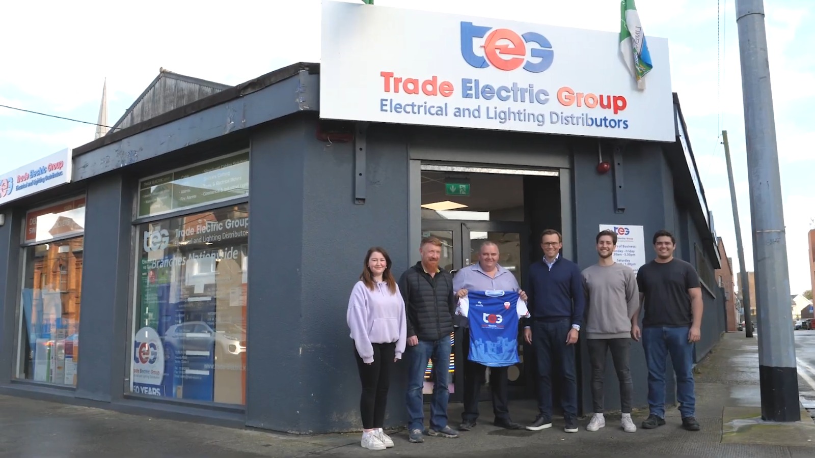 Featured image for “Trade Electric Group Confirmed as Senior Men’s Shirt Sponsors”